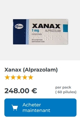 Prix du Xanax 2mg en France